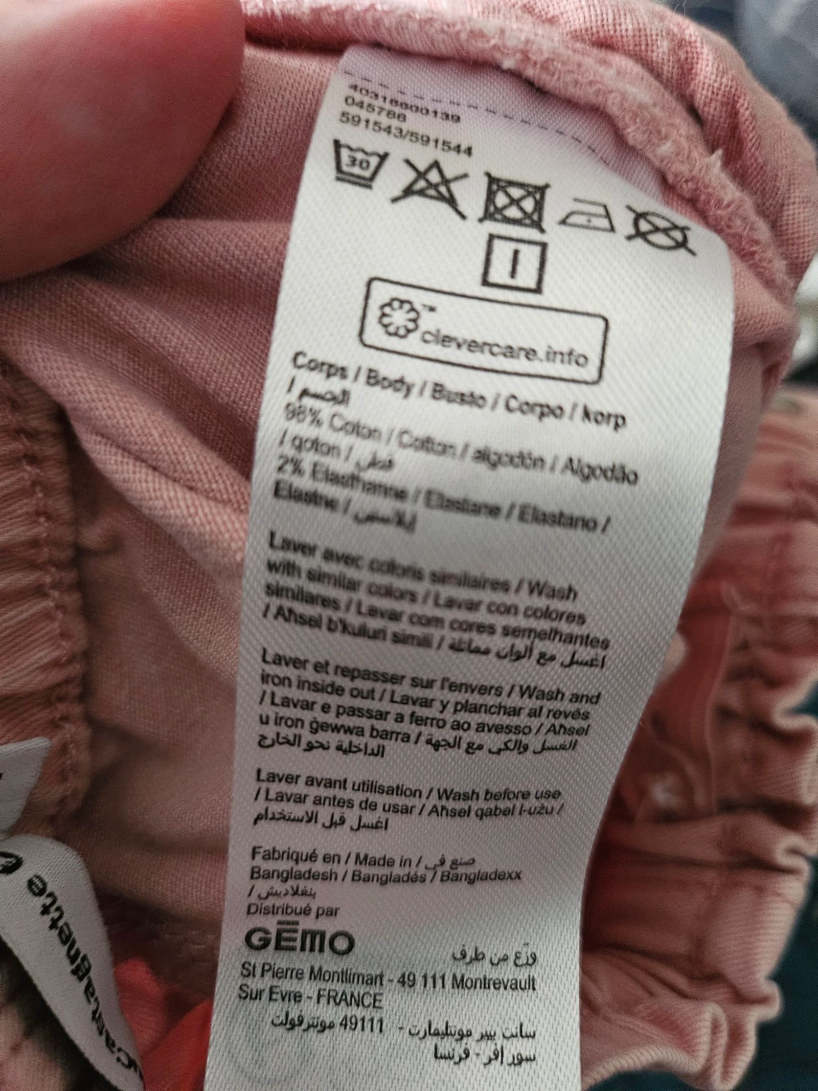 Shorts rosa 6 meses – photo 8